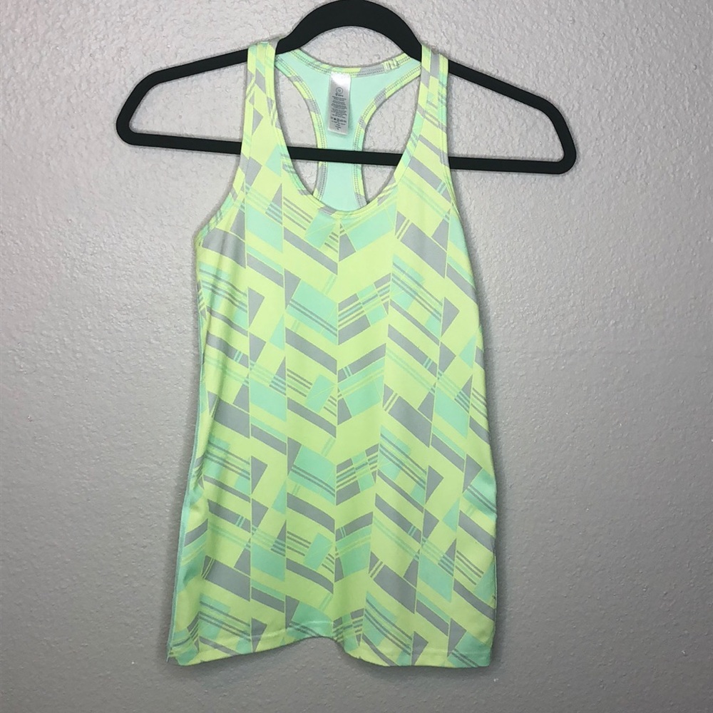 Lululemon Ivivva Geometric Patterned Tank Top